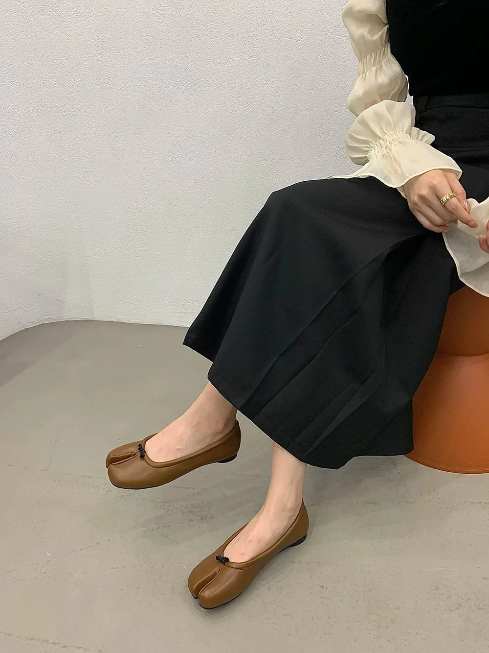 binfenxie  -  Clip Toe Women Loafers Black Beige Silver Brown Autumn Spring Dress Shoes Woman Low Flat Heeled 2024 New Arrivals Casual Ballet