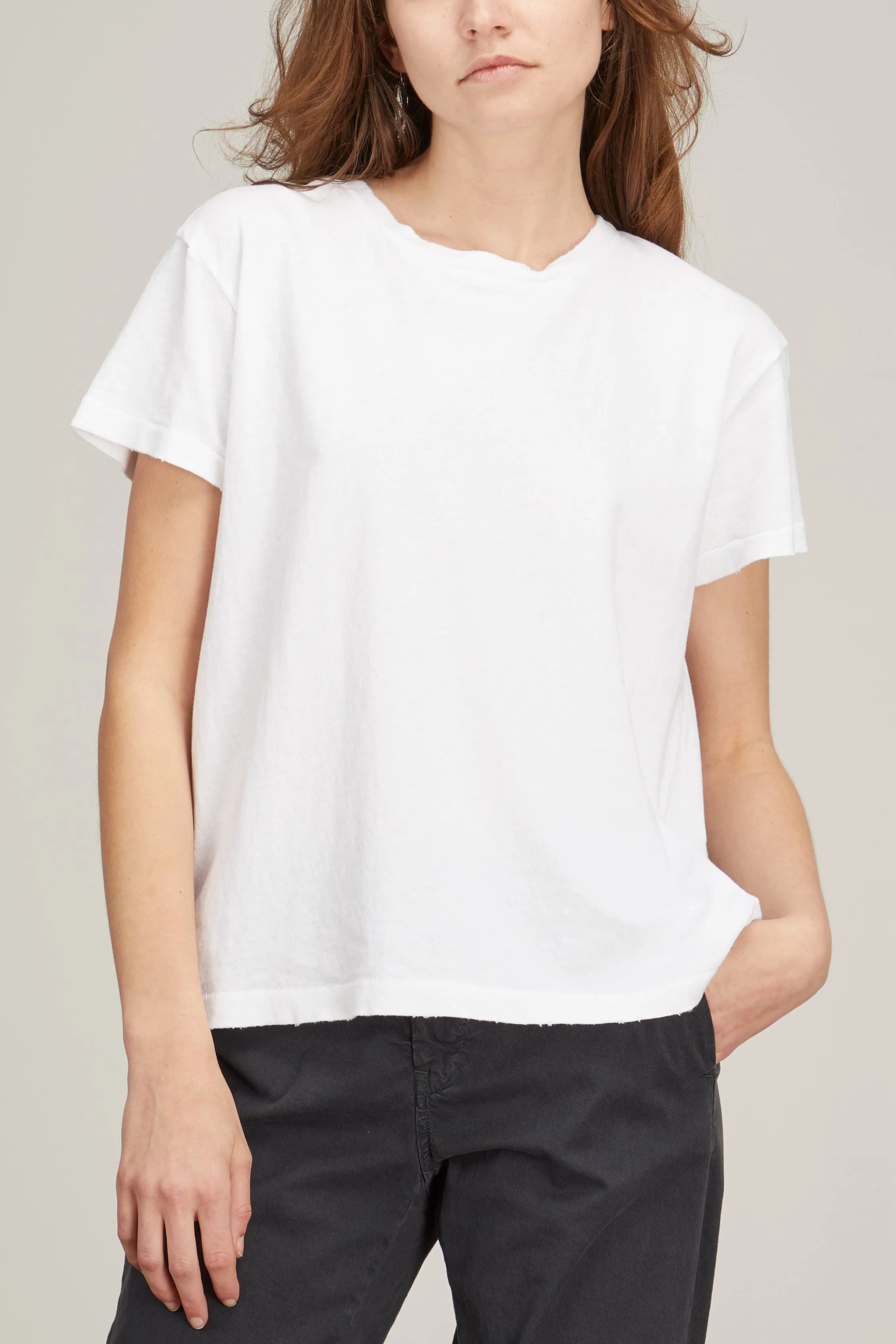 Brady Tee in White