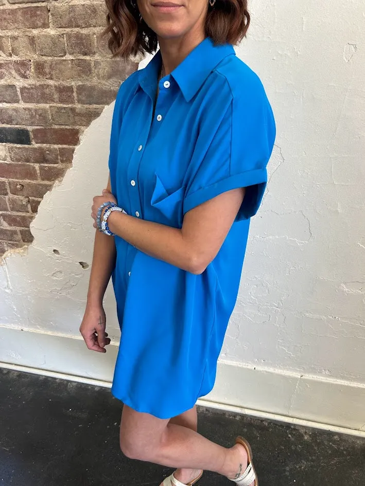 Brighter Days Button Up Dress