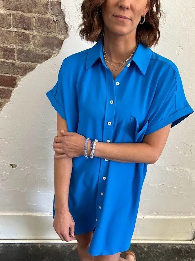 Brighter Days Button Up Dress