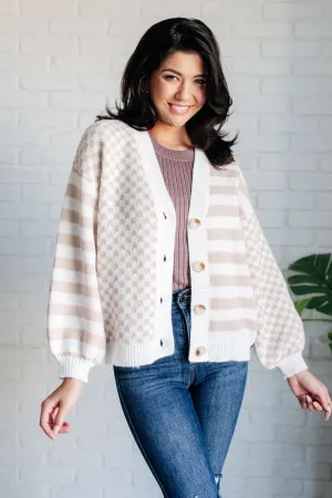 Check That Line Cardigan - 12/19/2024