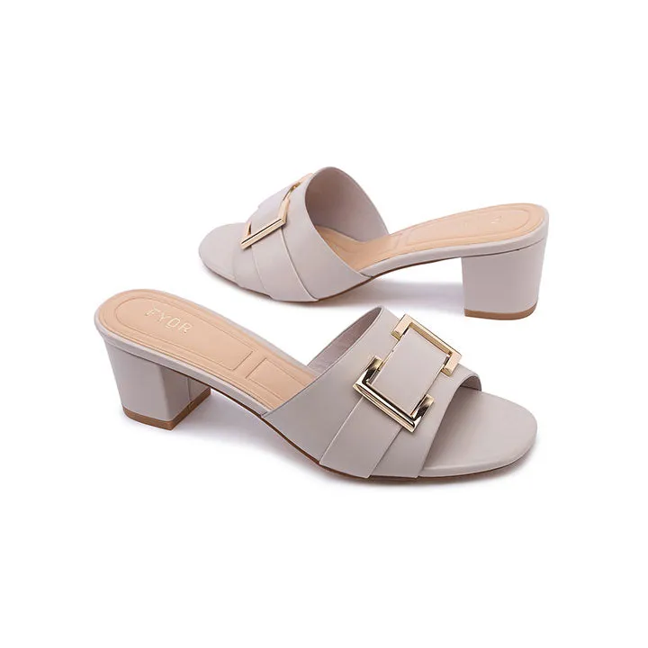Chic Buckle Mule BB 68