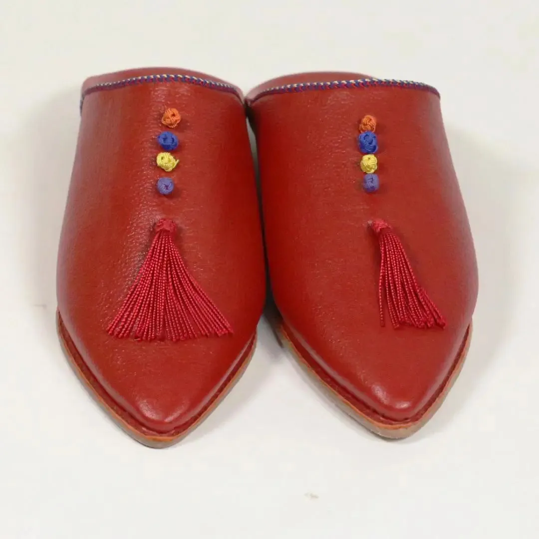 Coloria Leather Slippers for Women