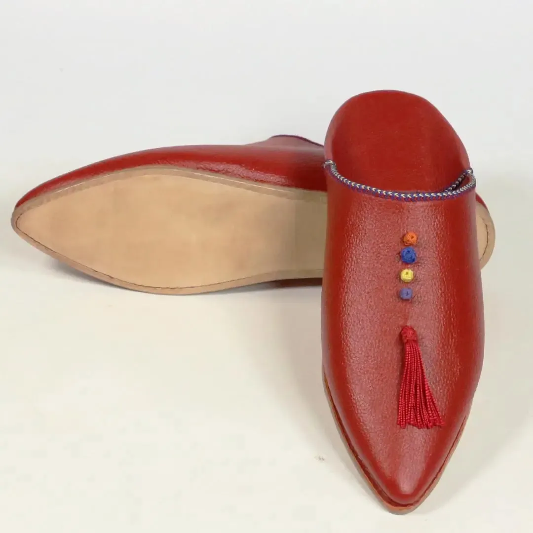 Coloria Leather Slippers for Women