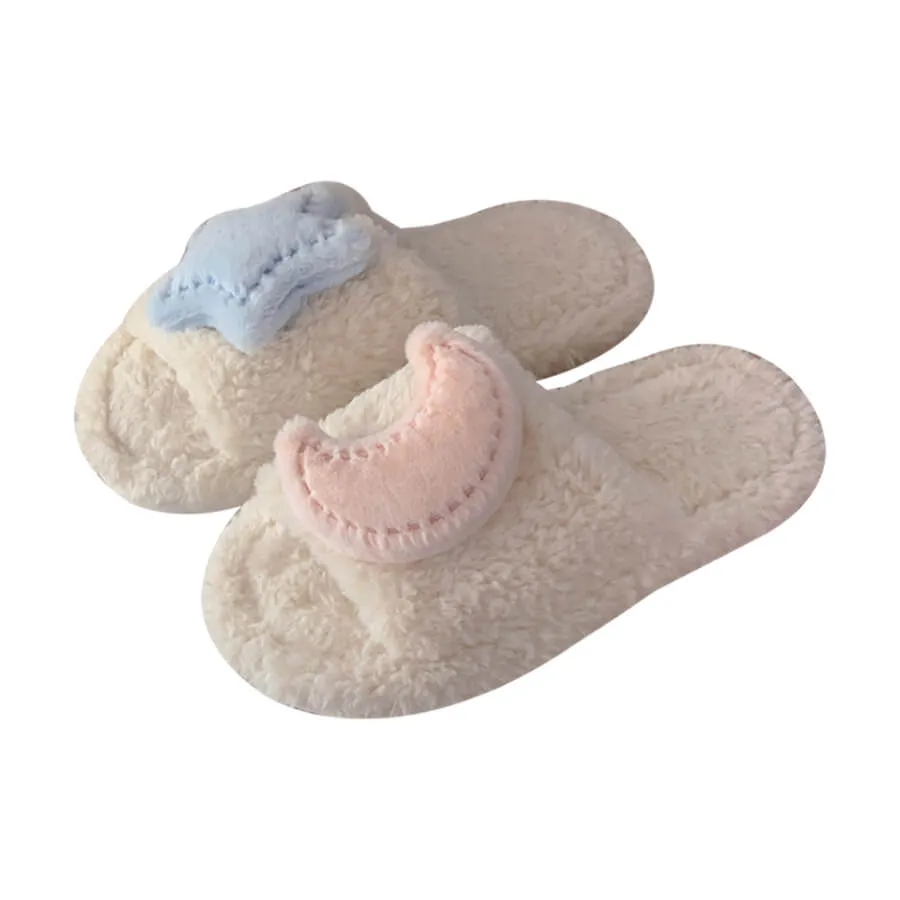 Cute Star Moon Slippers