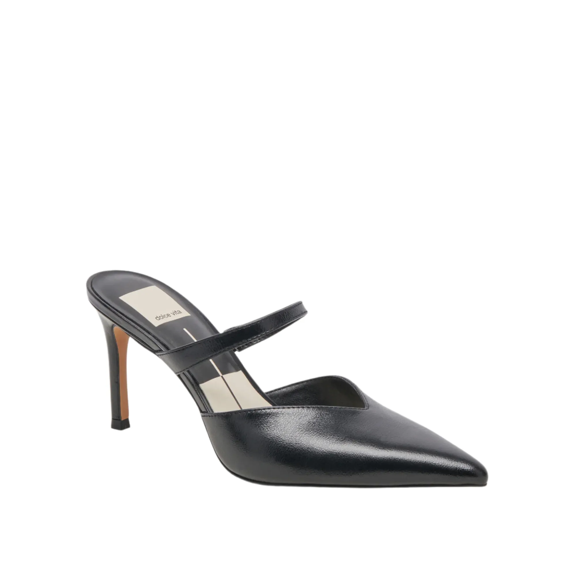 dolce vita kanika pointed toe heel midnite crinkle patent