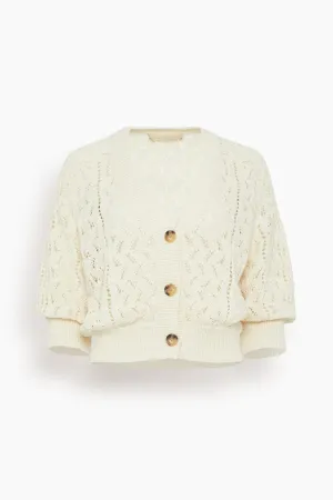Essam Blouse in Ecru