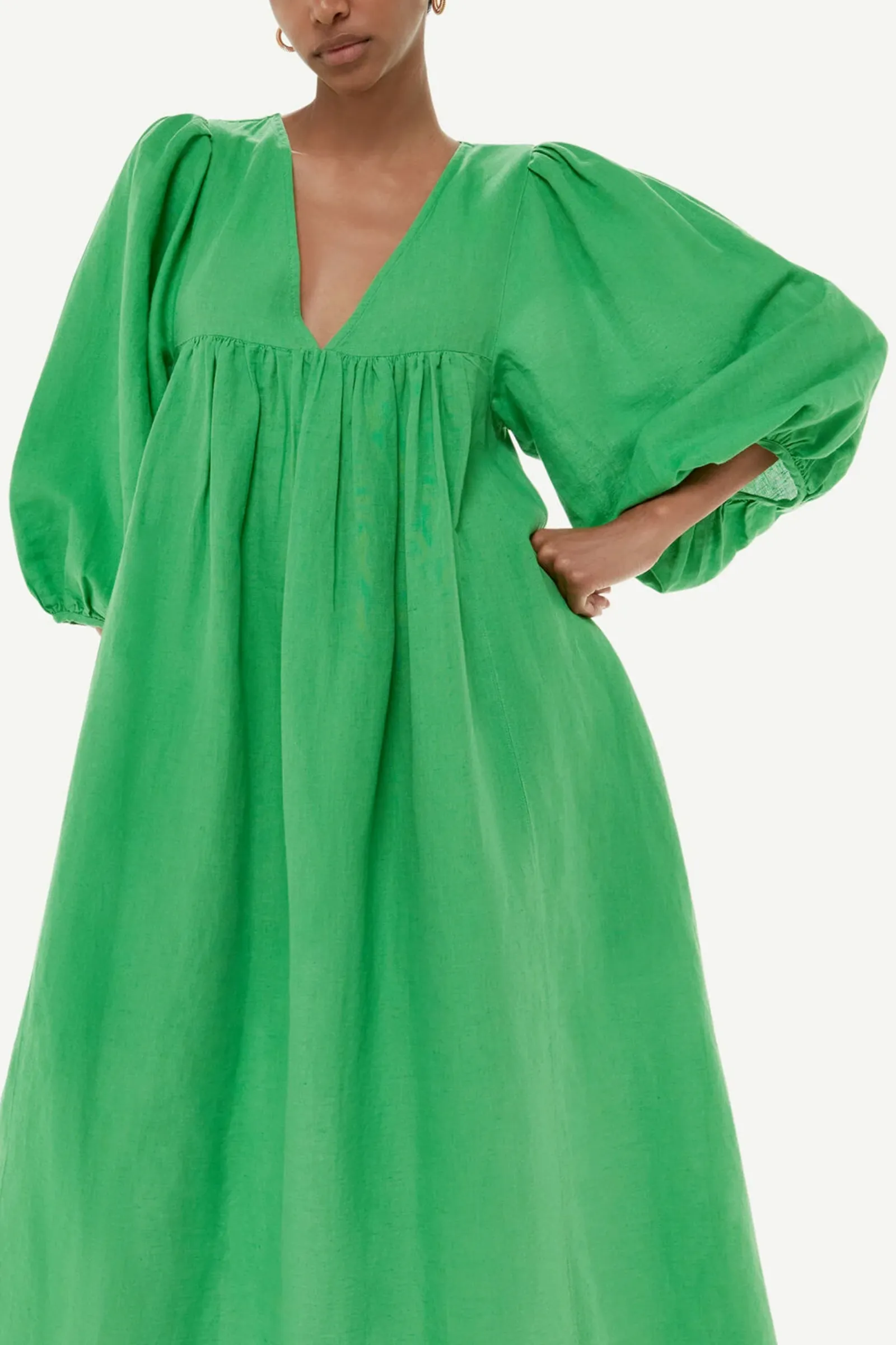Gloria Linen Blend Dress