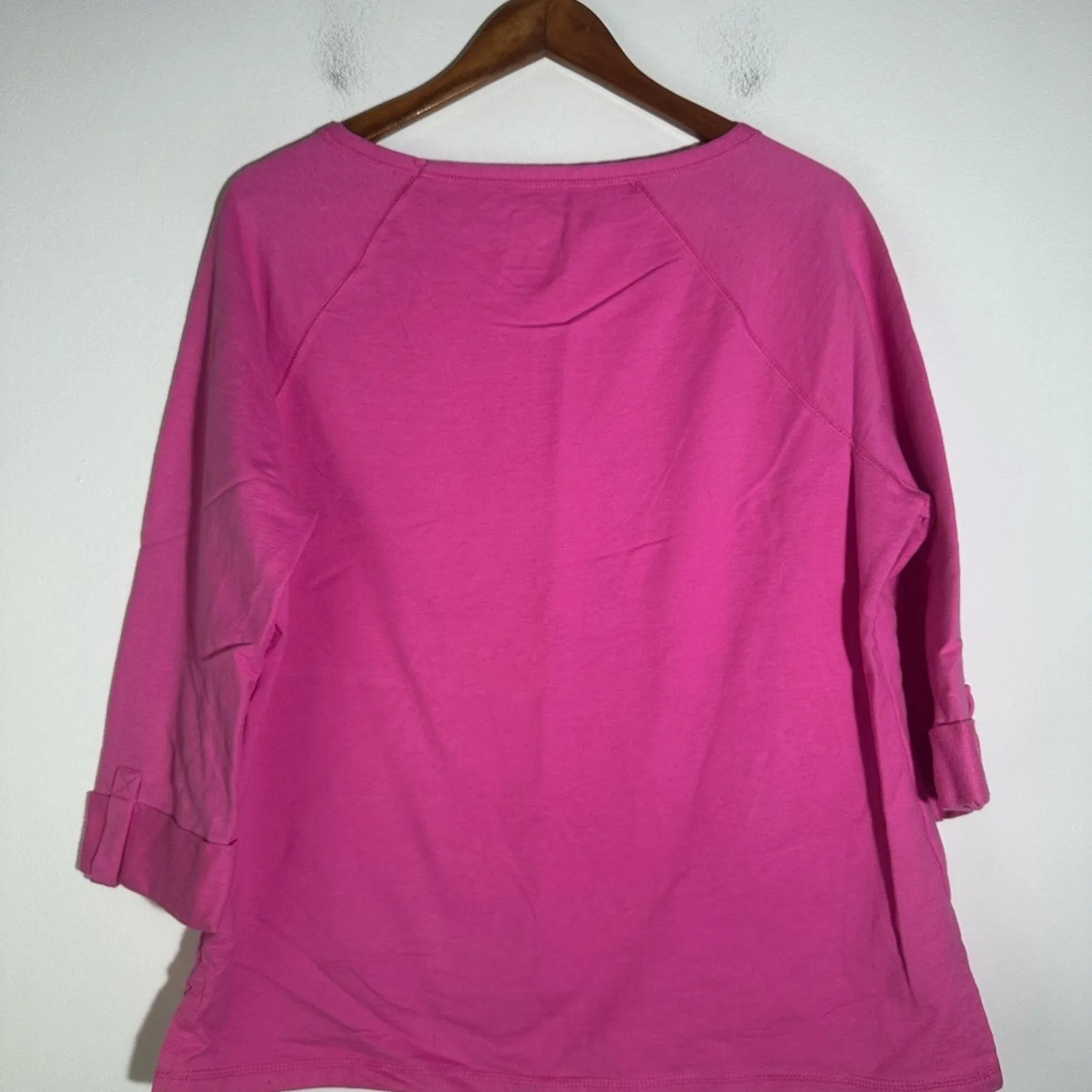 Hanes Pink Relaxed Boxy Sweatshirt