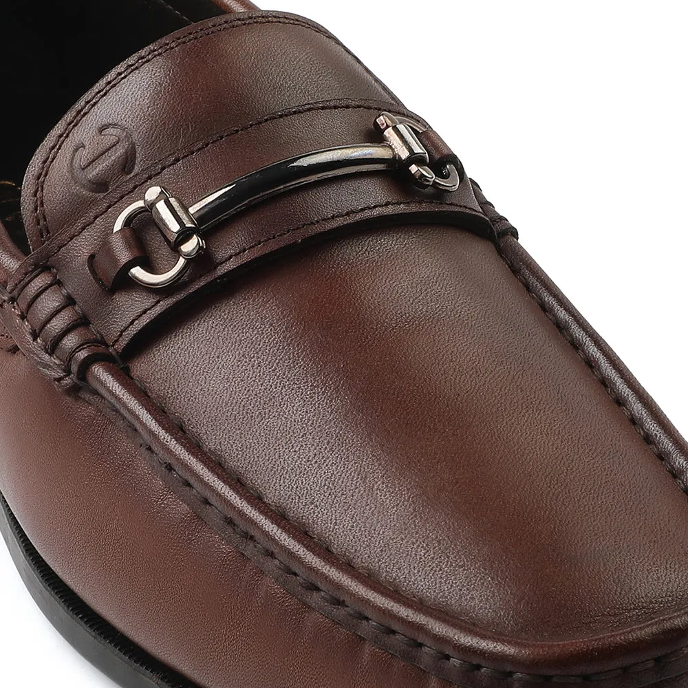 Healers Brown Casual Loafers For Men S201-01 By Liberty
