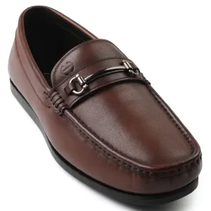 Healers Brown Casual Loafers For Men S201-01 By Liberty