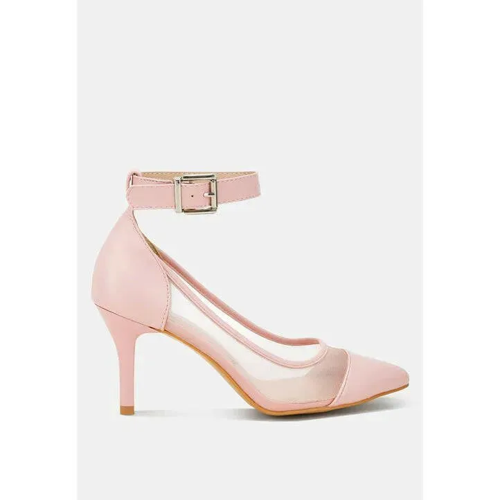 Hearst Pointy Toe Ankle Strap Pumps