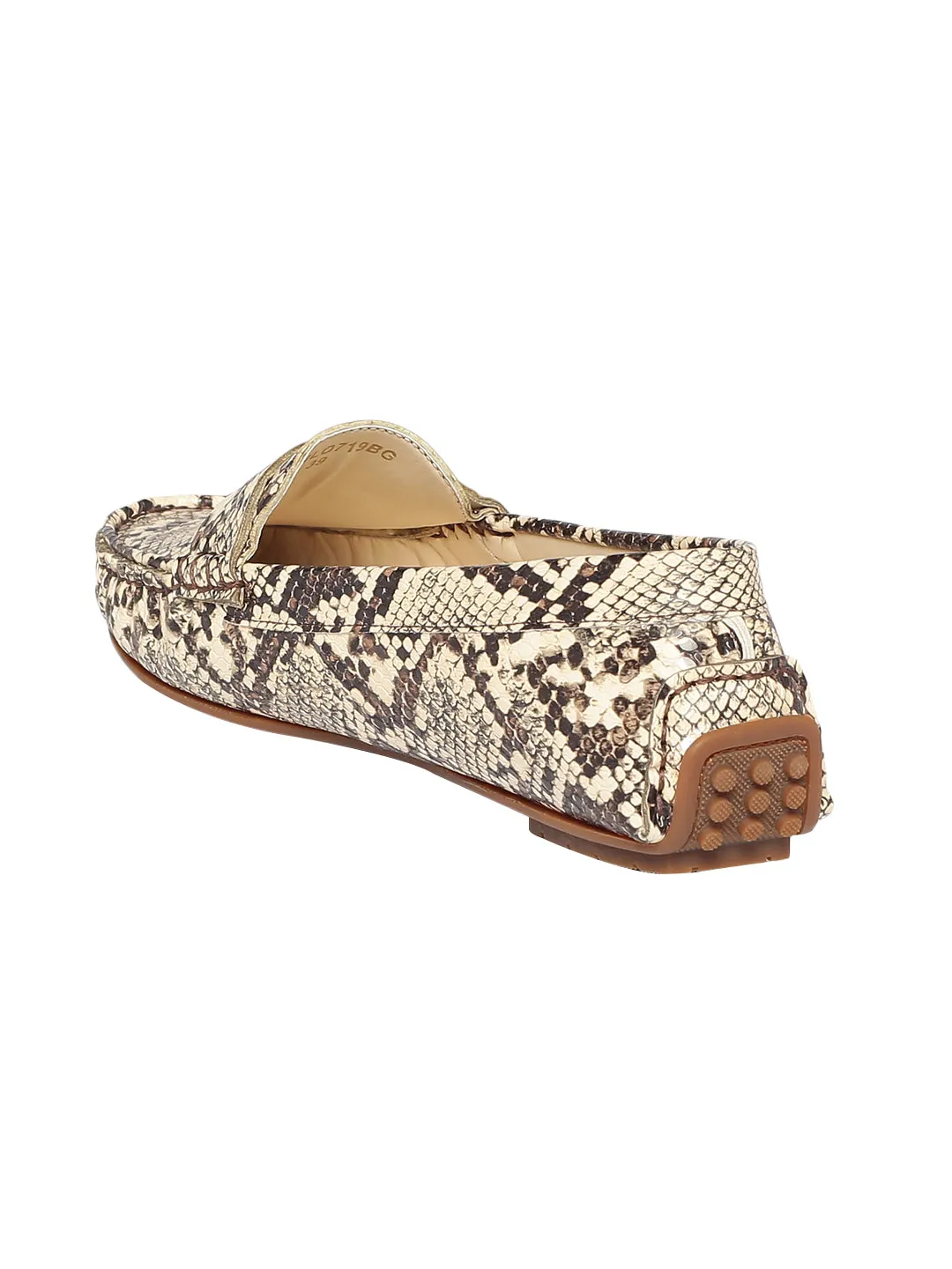 Irene Beige Loafers