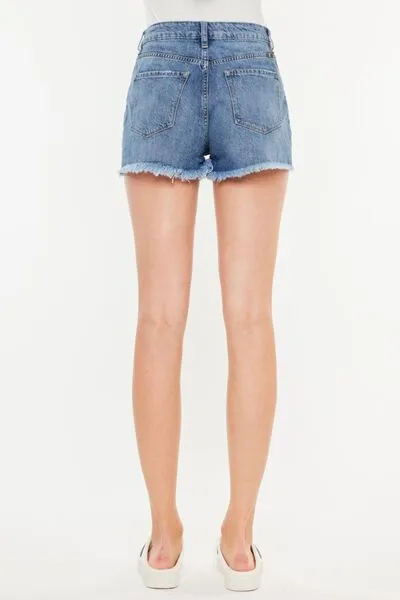 Kancan Raw Hem Shorts