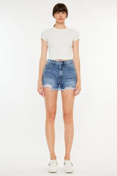 Kancan Raw Hem Shorts