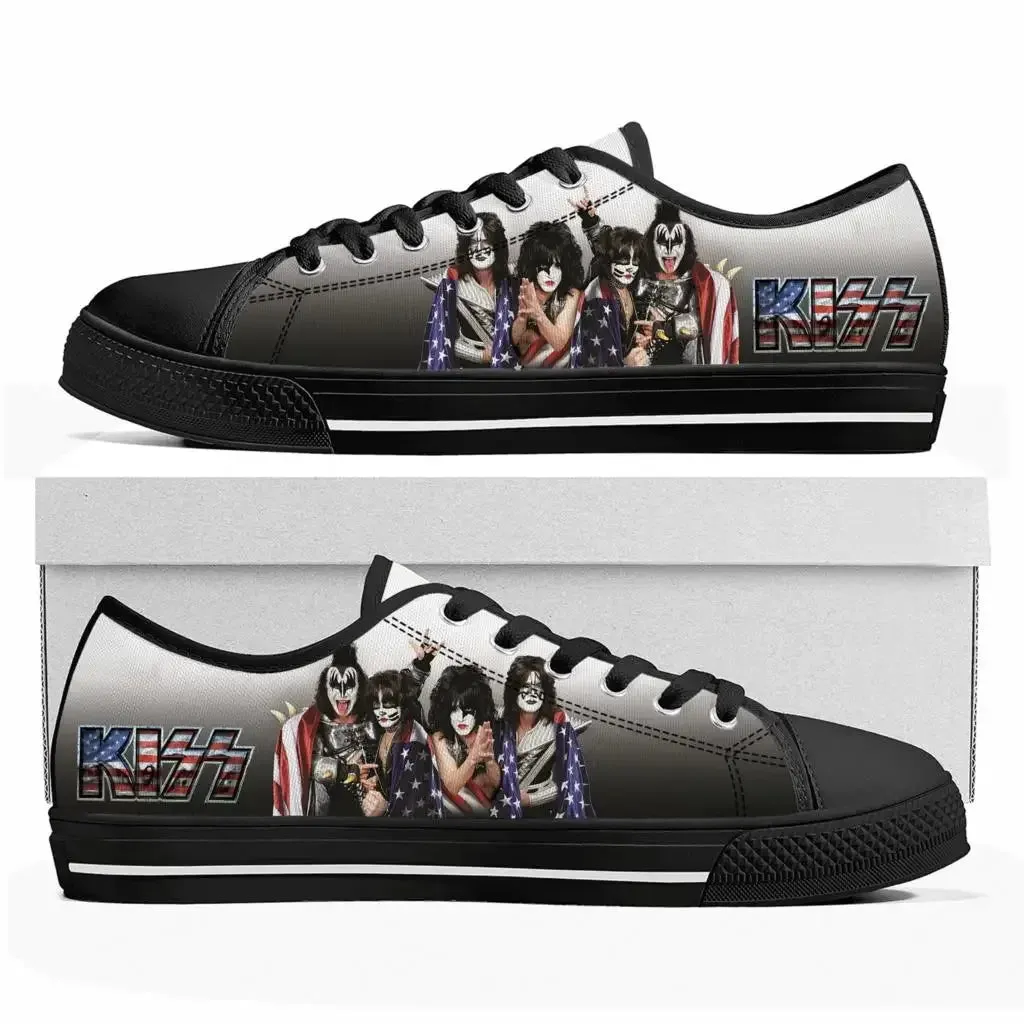 KISS My Soles – High-Voltage Rock ‘N’ Roll Canvas Sneakers for Rebels & Road Warriors