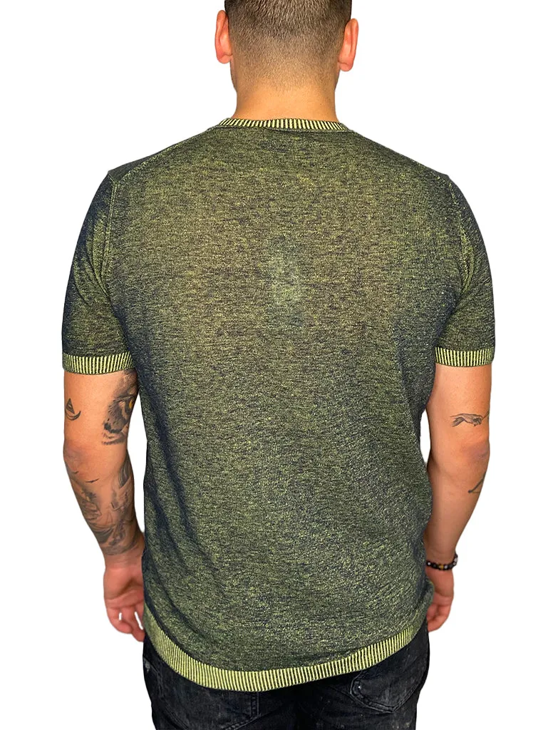 KNIT COTTON TEE - FERRANTE