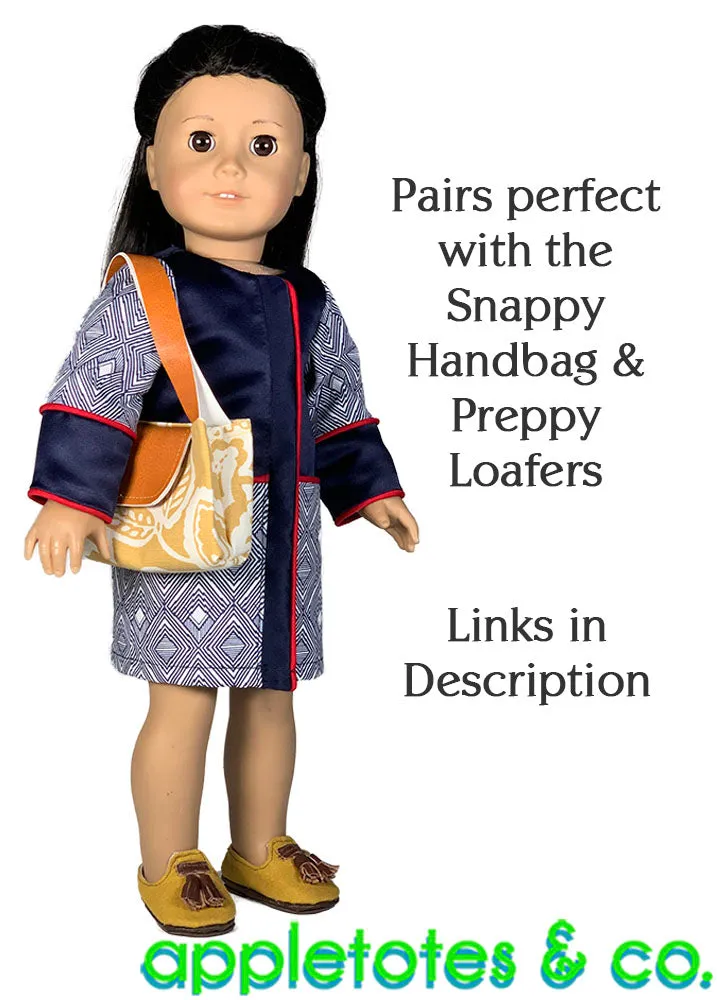 Milan Coat 18 Inch Doll Sewing Pattern