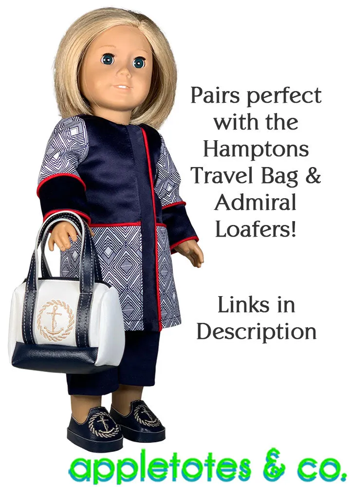 Milan Coat 18 Inch Doll Sewing Pattern