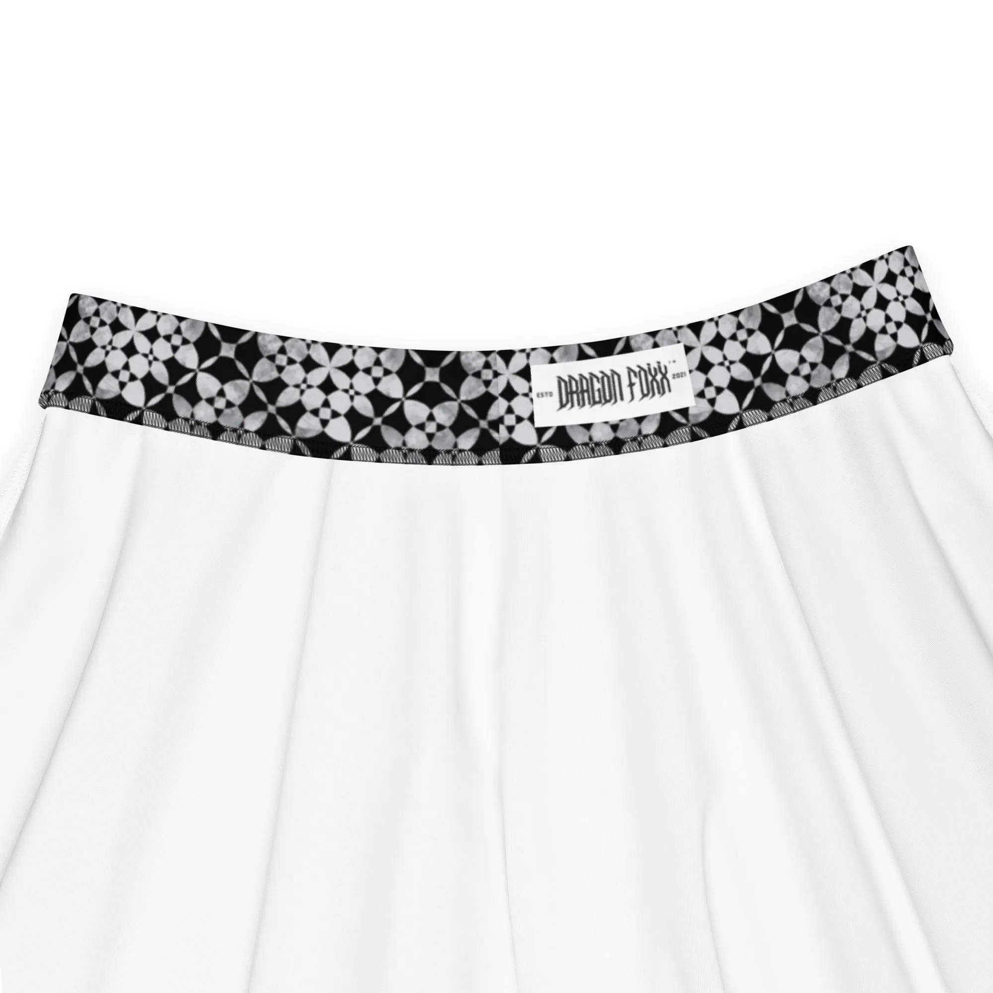 Monochrome Skater Skirt