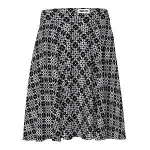 Monochrome Skater Skirt