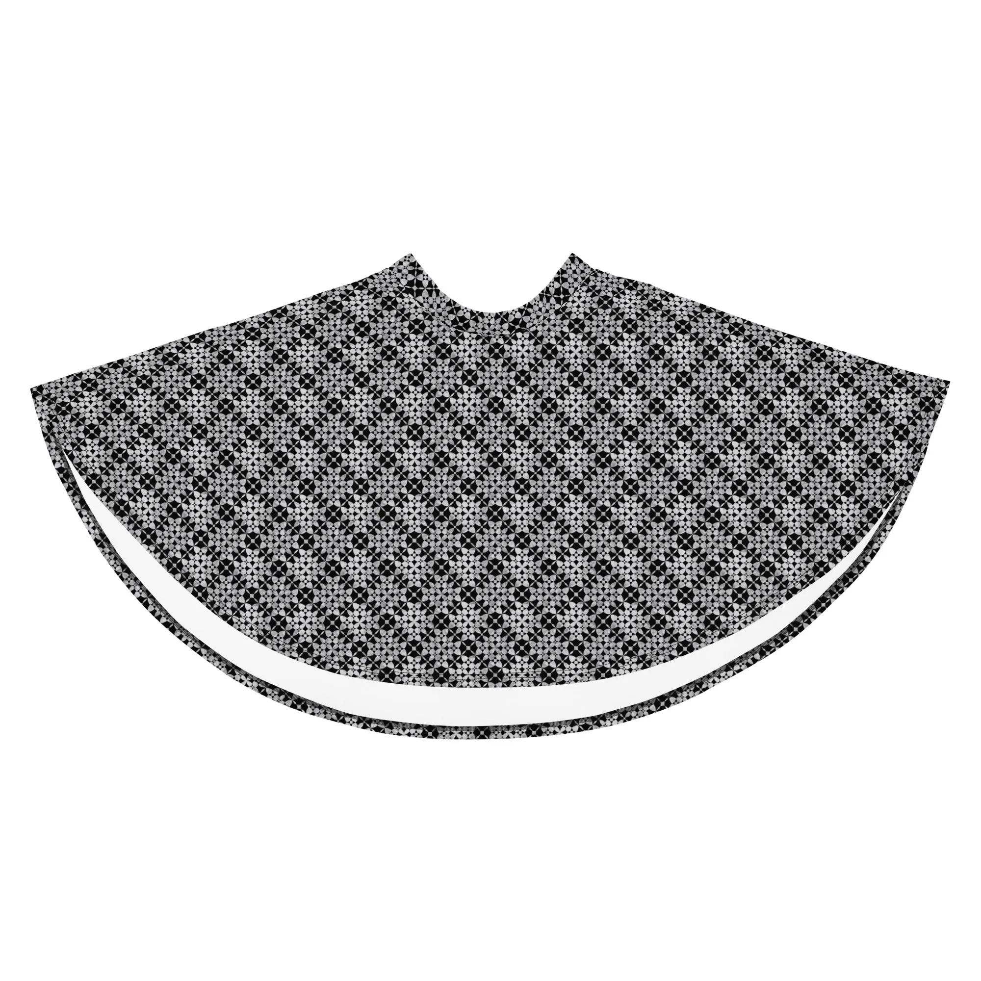 Monochrome Skater Skirt