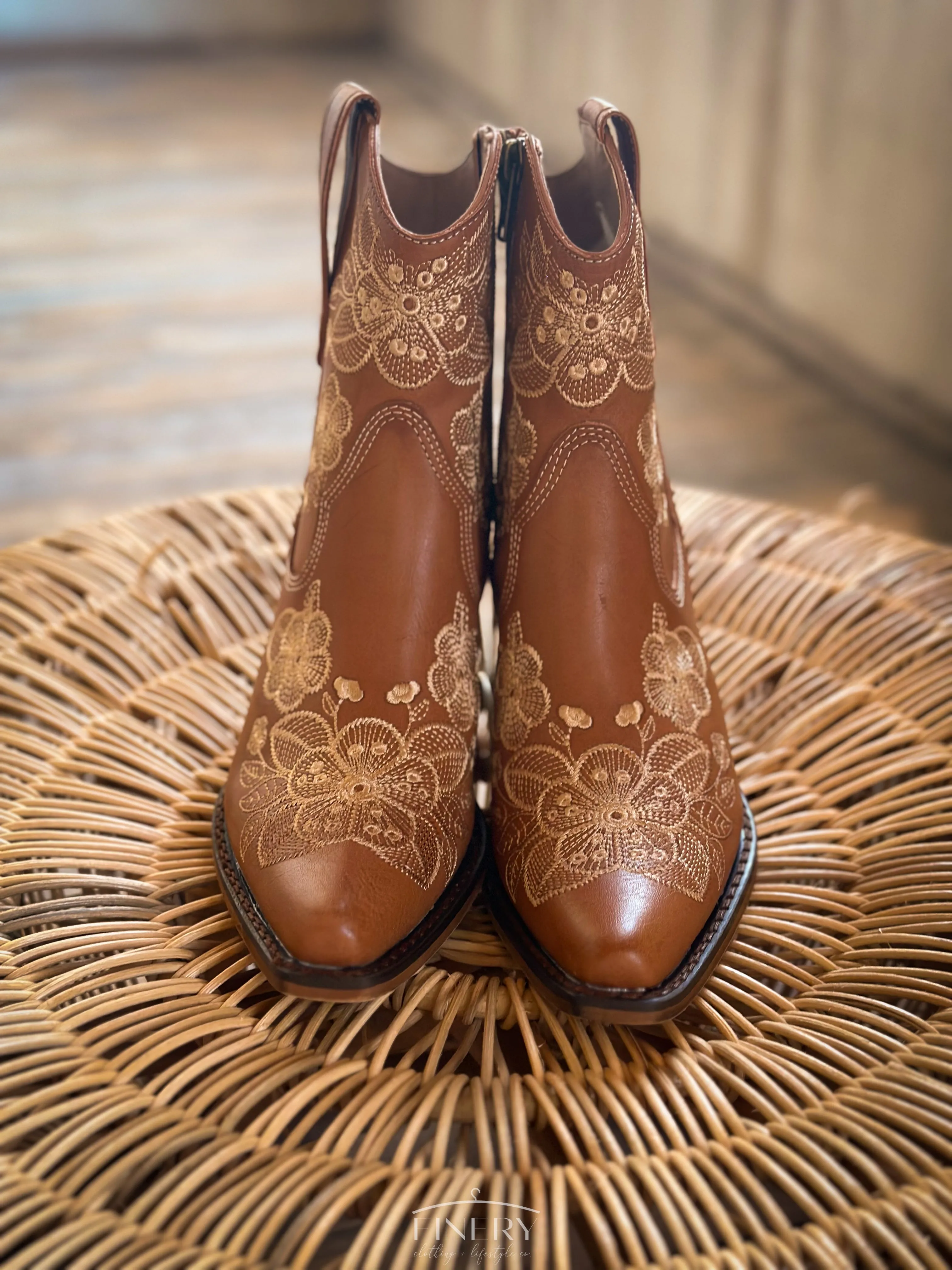 Naomi Embroidered Boots