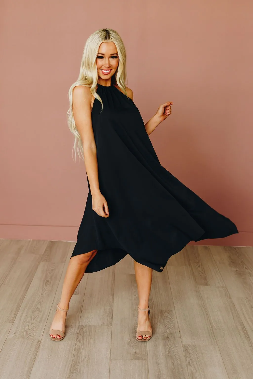 Never Better Tank Midi Dress