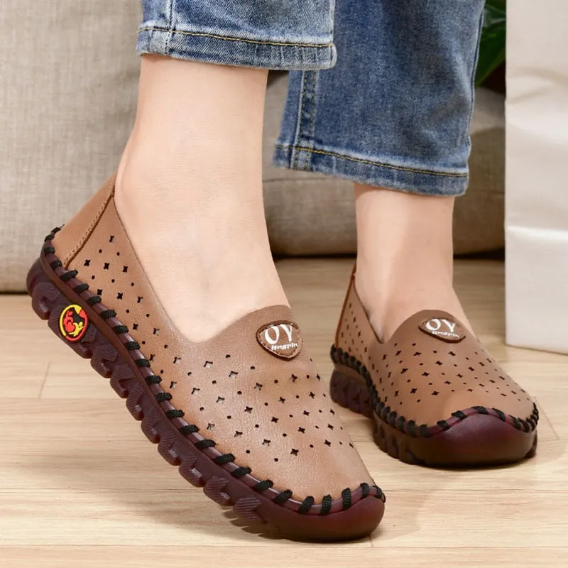 New Spring Sneakers Women Shoes Platform Loafers Casual Lace Up Fashion Flat Slip-On Mom Shoe Mujer Zapatos Chaussure Femme