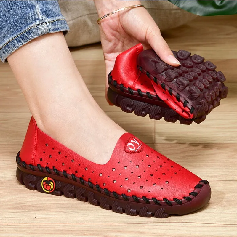 New Spring Sneakers Women Shoes Platform Loafers Casual Lace Up Fashion Flat Slip-On Mom Shoe Mujer Zapatos Chaussure Femme