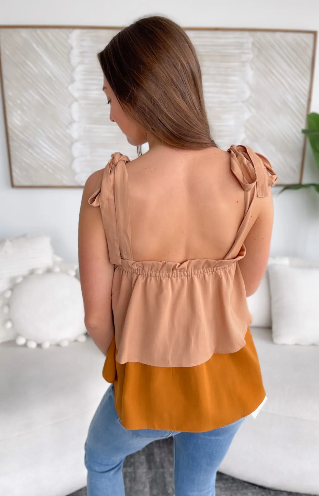Piper Ruffle Tank Top