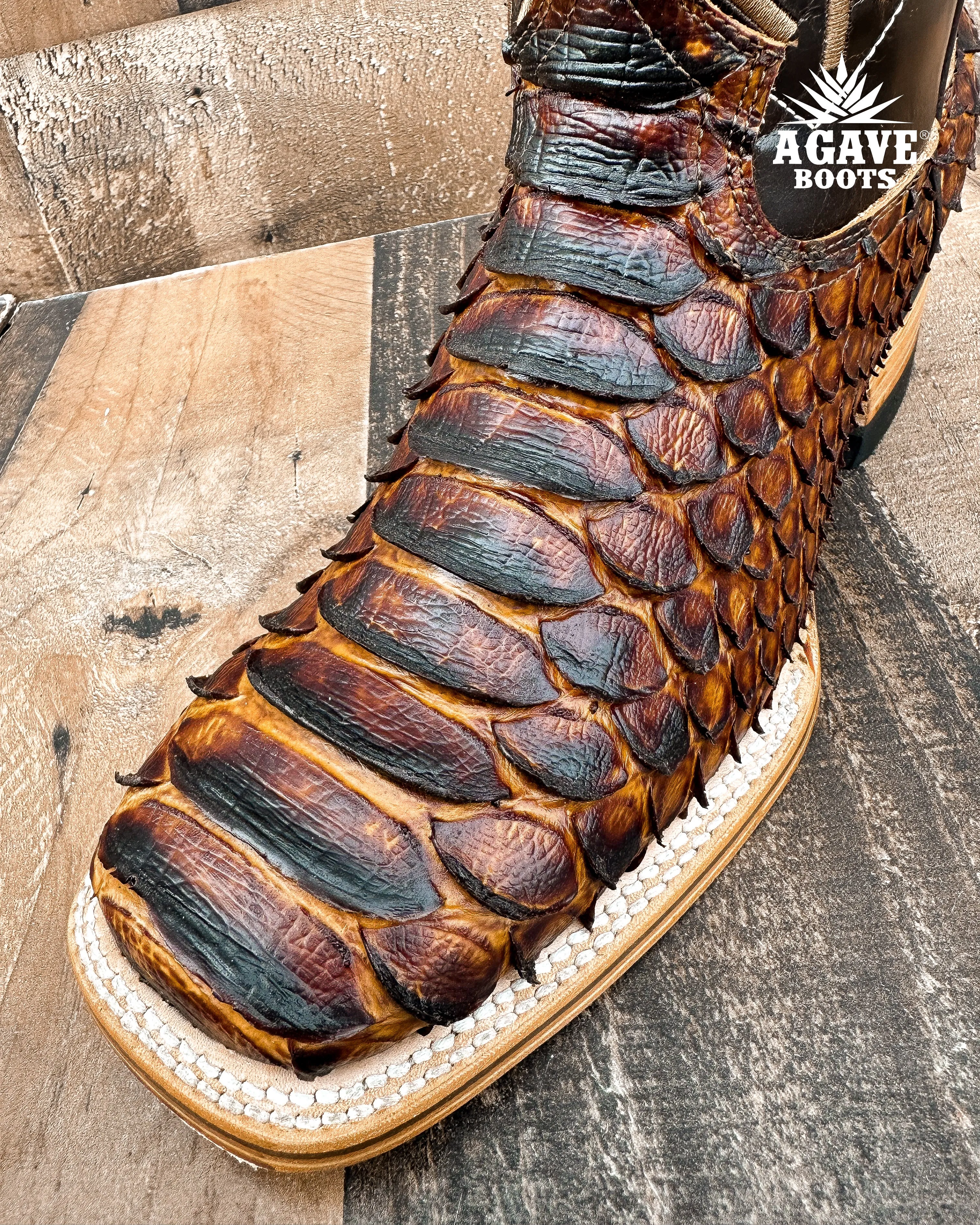 PYTHON MEGA | MEN SQUARE TOE WESTERN COWBOY BOOTS