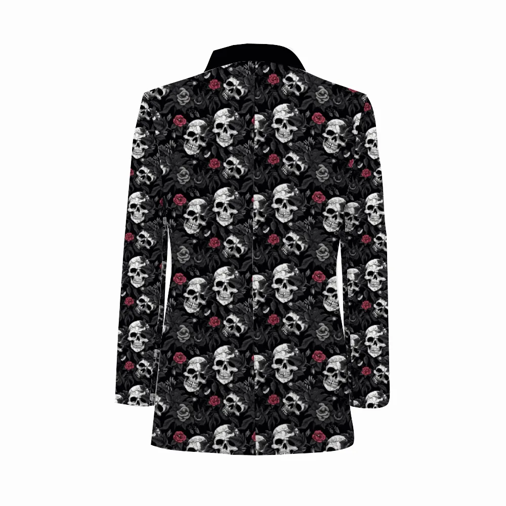 Rogue & Co. Men’s Casual Jacket- Skull Rebel