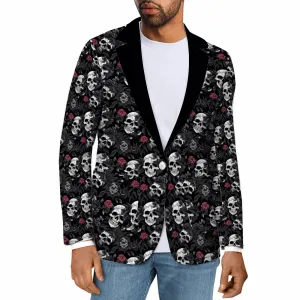 Rogue & Co. Men’s Casual Jacket- Skull Rebel