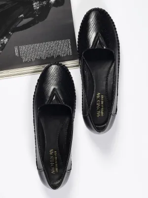 Rosa Black Loafers