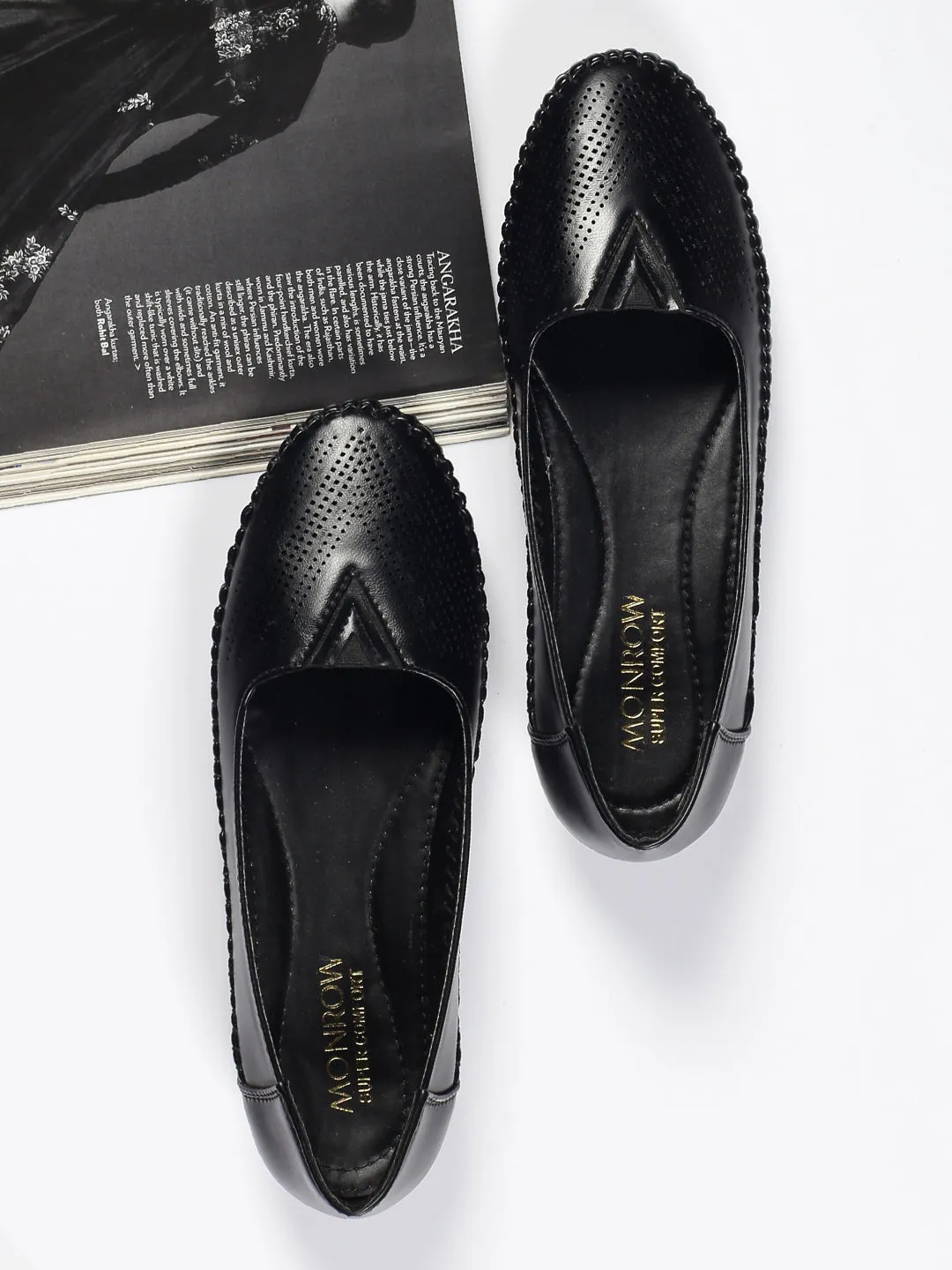 Rosa Black Loafers