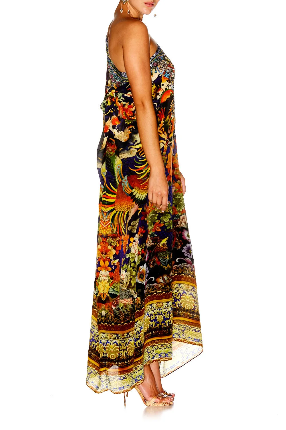 ROUND NECK KAFTAN PHOENIX RISE