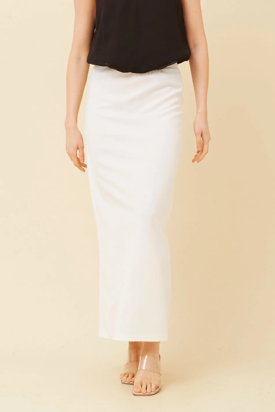 SAMELLA SOLID MAXI SKIRT