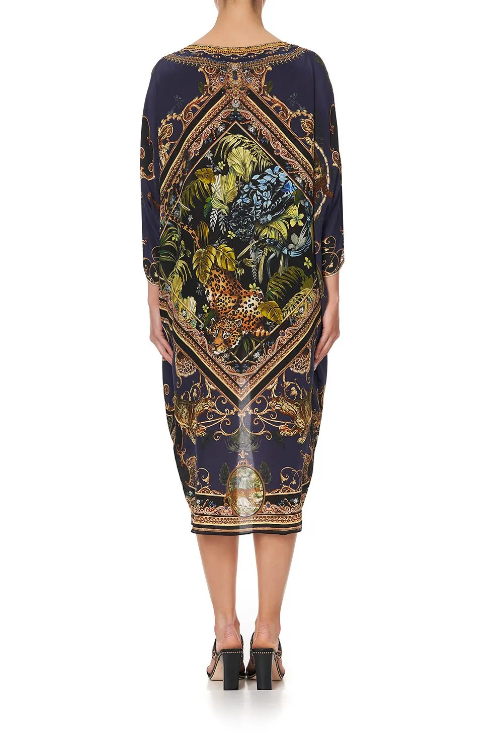 SCOOP BACK HEM DRESS SEVEN DAY WEEKEND