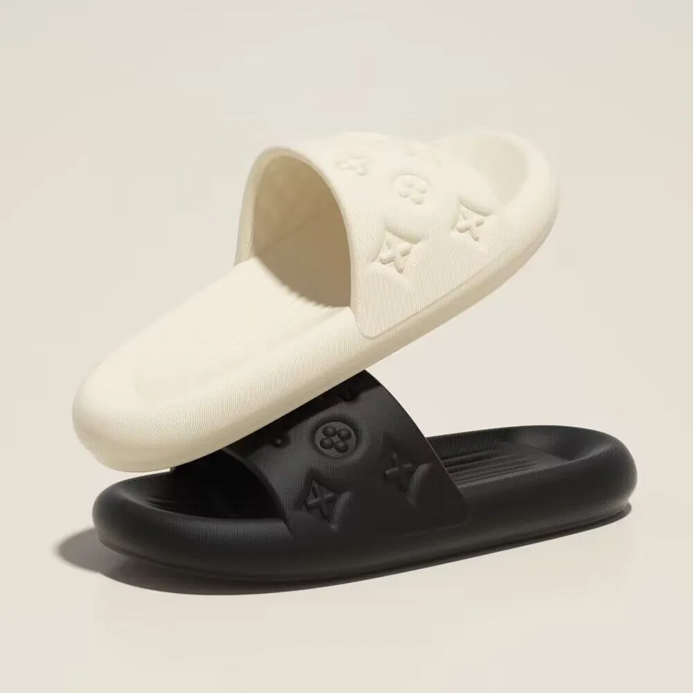 Simple Solid Color Slippers
