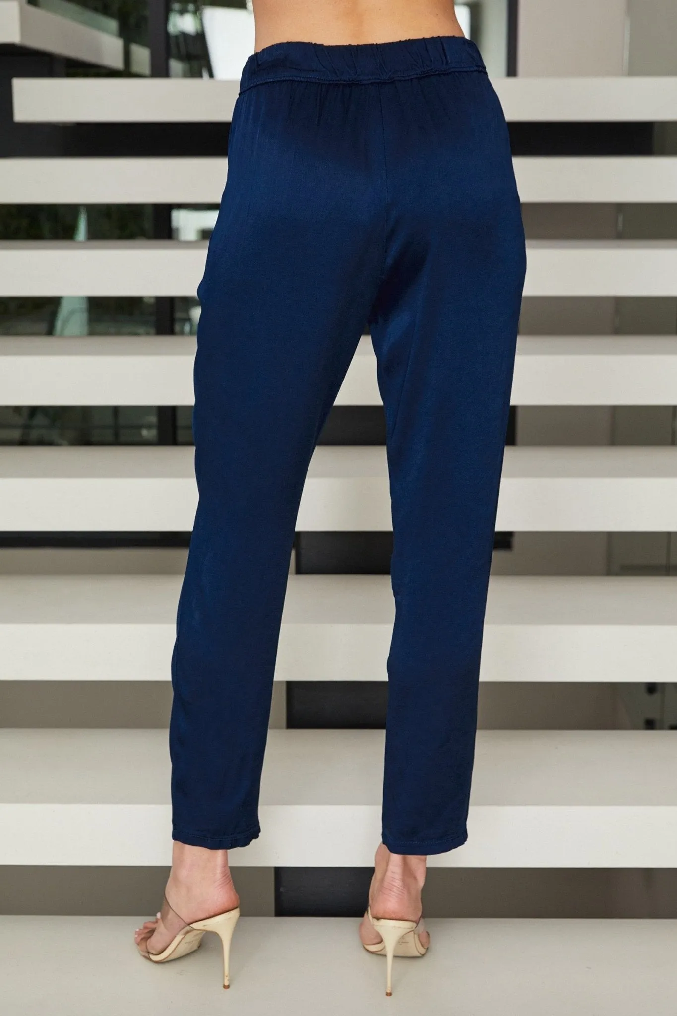 Solids Silky Straight Pants (Colors Available)