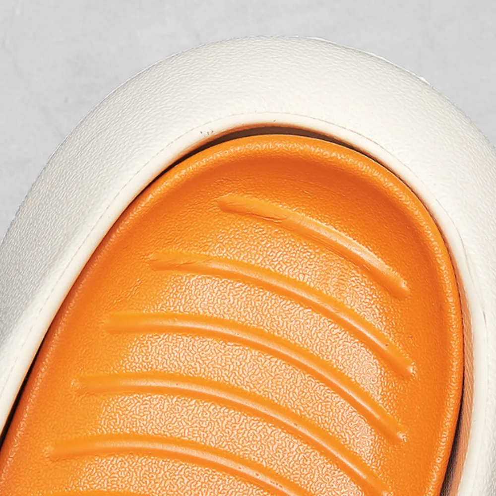 Street Contrasting Color Casual Slippers