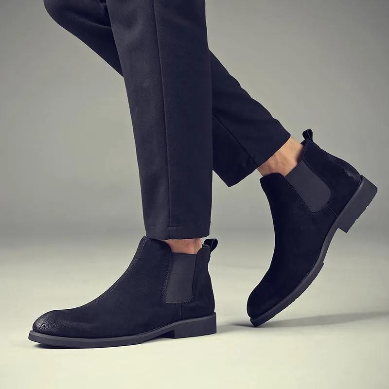 West Louis American Chelsea Leather Boots