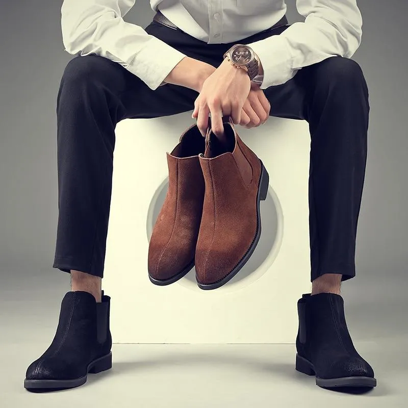 West Louis American Chelsea Leather Boots