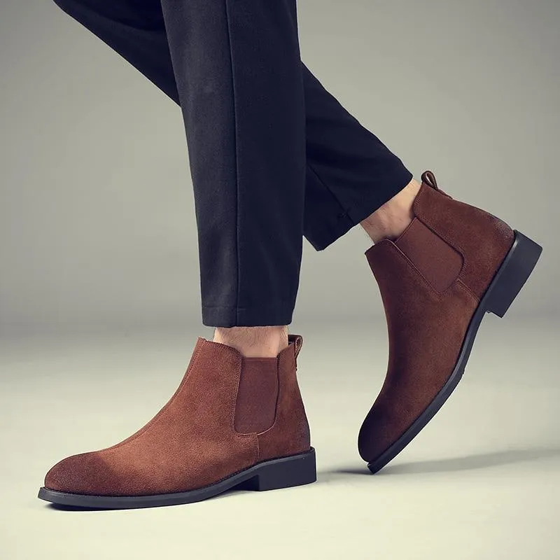 West Louis American Chelsea Leather Boots