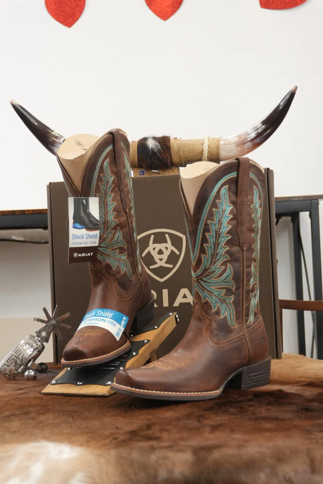 WOMENS ARIAT ROCK CREEK Sassy Brown Boot - 1144