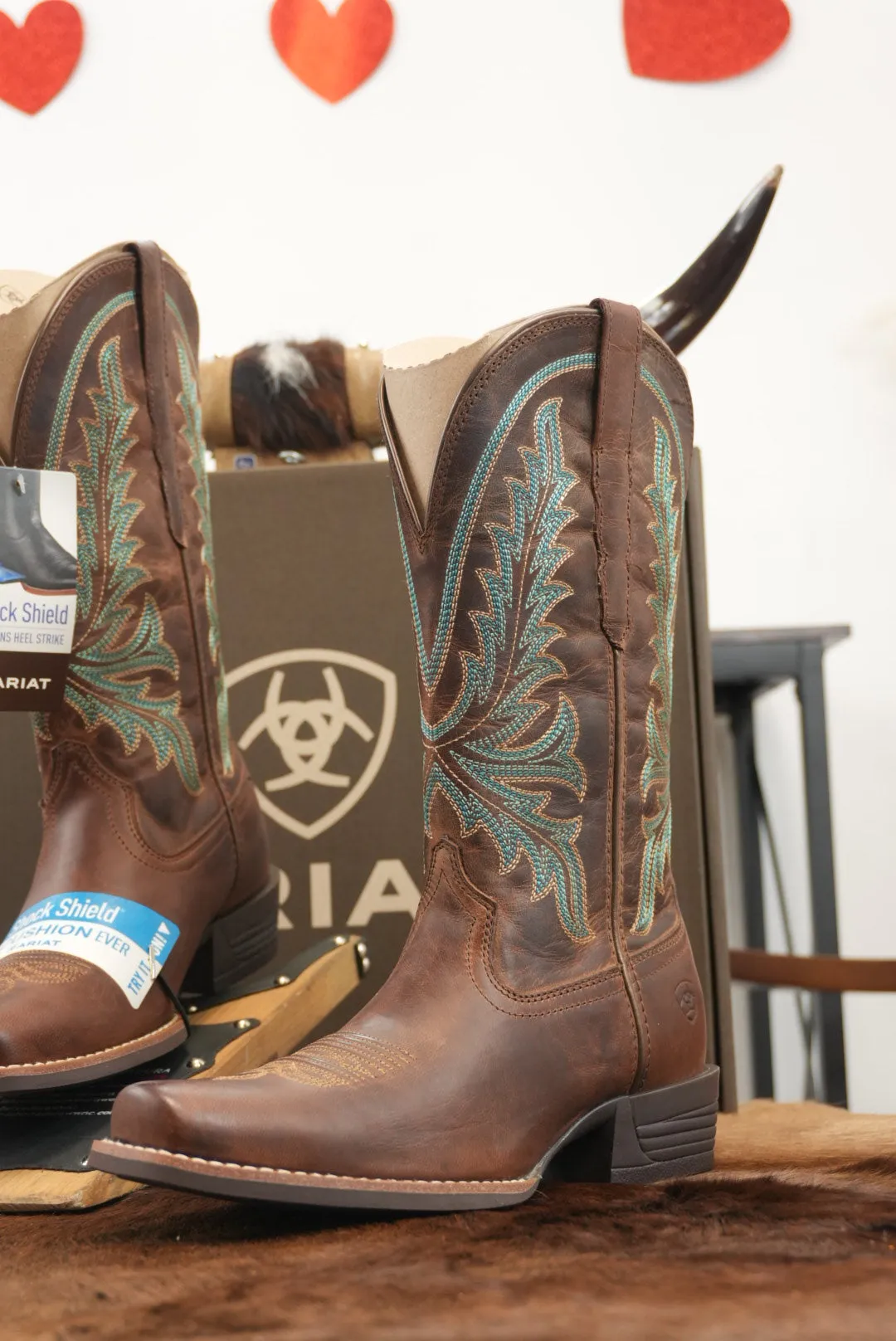 WOMENS ARIAT ROCK CREEK Sassy Brown Boot - 1144