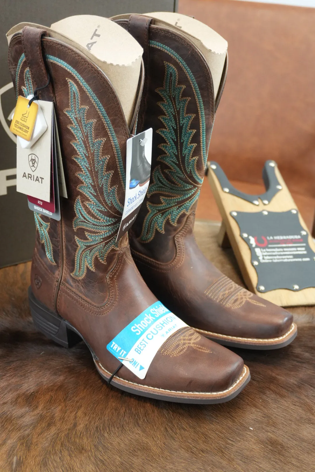 WOMENS ARIAT ROCK CREEK Sassy Brown Boot - 1144