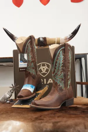 WOMENS ARIAT ROCK CREEK Sassy Brown Boot - 1144